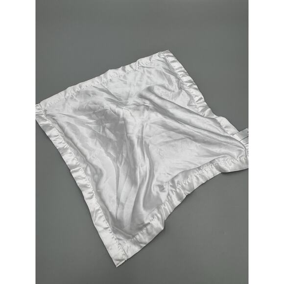 Pro Golem Black & White Cow Lovey Plush Satin Trim Security Blanket - Picture 4 of 6